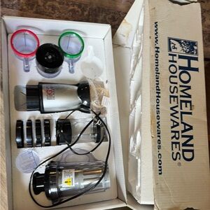 Magic Bullet Silver and Black Blender Set